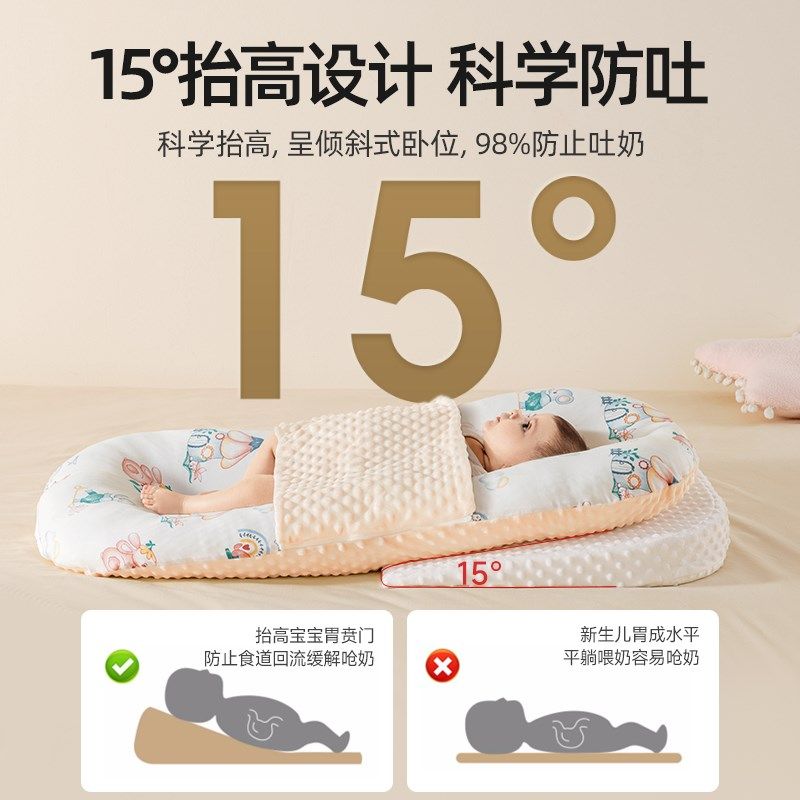 贝肽斯床中床婴儿落地醒神器新生儿宝宝安抚防惊跳睡床防吐奶压床