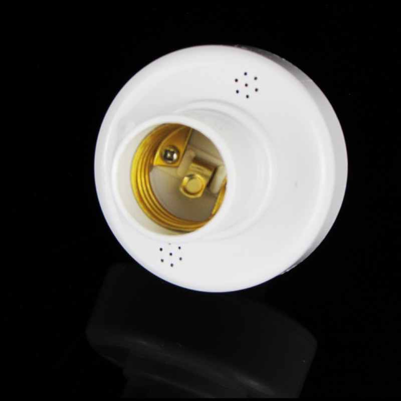 无线220V家用智能遥控开关卧室照明摇控灯头灯座灯口万能E27螺口