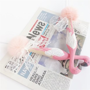 七只猫羽毛铃铛逗猫棒木雕火烈鸟仙女猫咪逗猫玩具加长杆可替换头