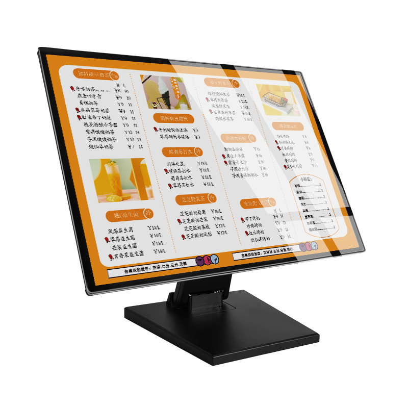 发光点餐牌奶茶店菜单展示牌价目表设计立式抽画式吧台灯箱广告牌