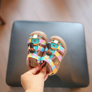 婴儿鞋子b凉鞋宝宝学步鞋1一3岁女宝沙滩鞋夏季新款男宝溯溪鞋小