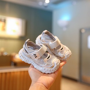 宝宝鞋夏季凉鞋小m童鞋子运动机能鞋婴儿学步鞋女宝男宝透气网鞋