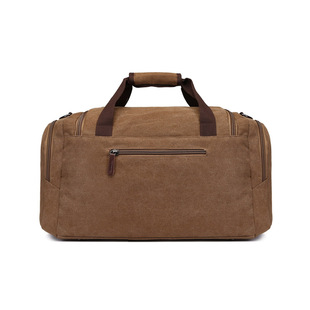 大容量手提旅行包男加q厚帆布包短途出差包行李袋单肩旅游包行李