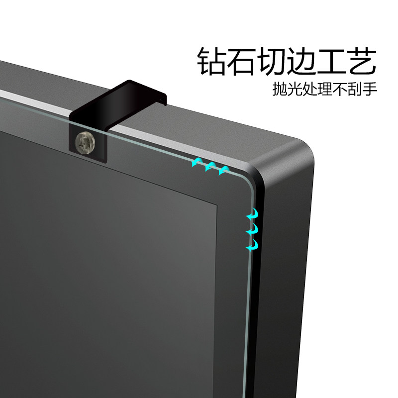 55 65 75寸液晶电视机屏幕钢化玻璃保护罩O膜防砸防爆防护罩防小