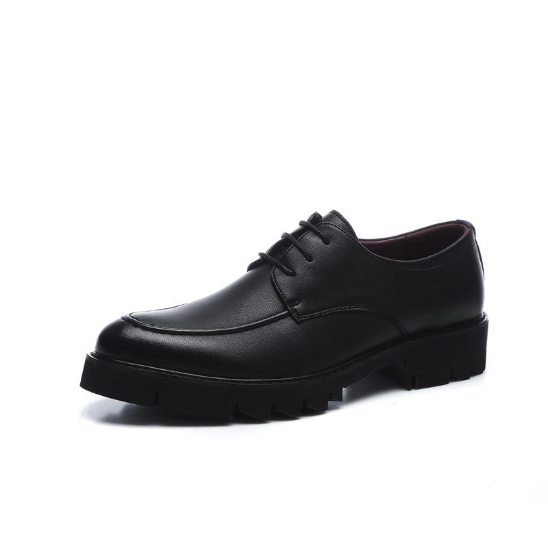 男士增高皮鞋男韩版软底透气休闲内增高6cm黑Q色英伦商务潮流鞋子,流行男鞋,休闲皮鞋,淘宝优惠券,粉丝福利购,淘宝优惠卷