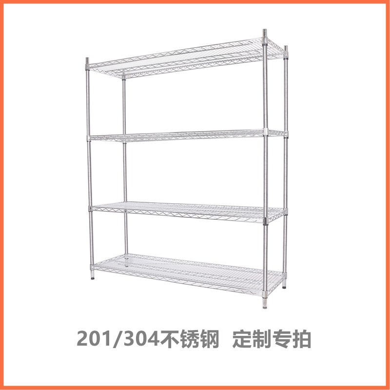 恒之光厂家定g做货架周转车201不锈钢304材质工厂食品物料架围网