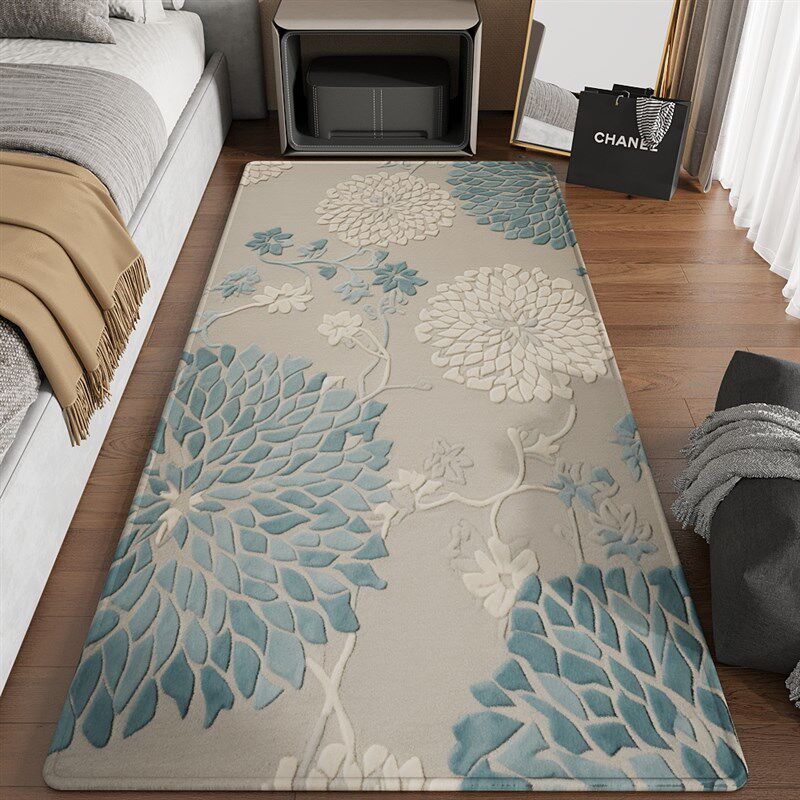 床边地毯卧室高级感防水免洗可擦脚垫客厅房间床边.毯床前地垫,居家布艺,床边毯,淘宝优惠券,粉丝福利购,淘宝优惠卷