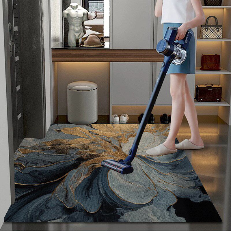 入户门地c垫2024新款新中式防滑地毯耐脏可裁剪门口玄关进门地垫,居家布艺,入户地垫,淘宝优惠券,粉丝福利购,淘宝优惠卷