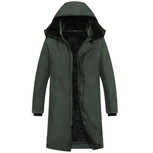 军大衣男冬季加厚冷库防寒服棉袄长G款劳保棉衣加厚工作棉服防水