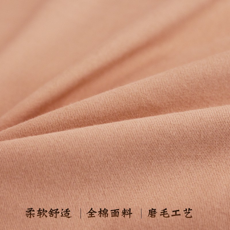 加厚保暖磨毛被套单件学生单人15E0x200双人被罩全棉可定制