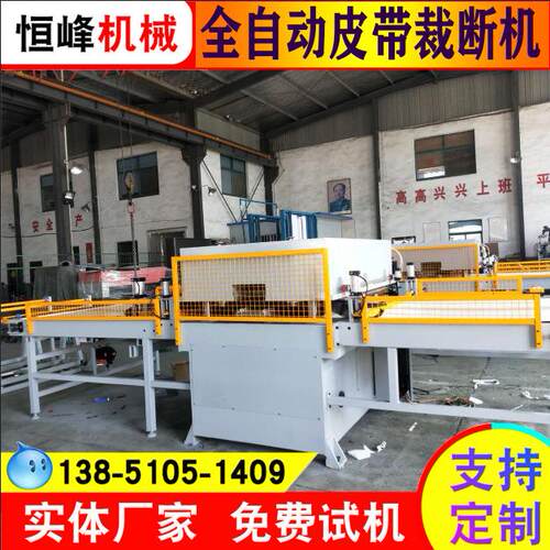 全自动皮带循环送料裁断机精密四柱下料机非标做各种尺寸