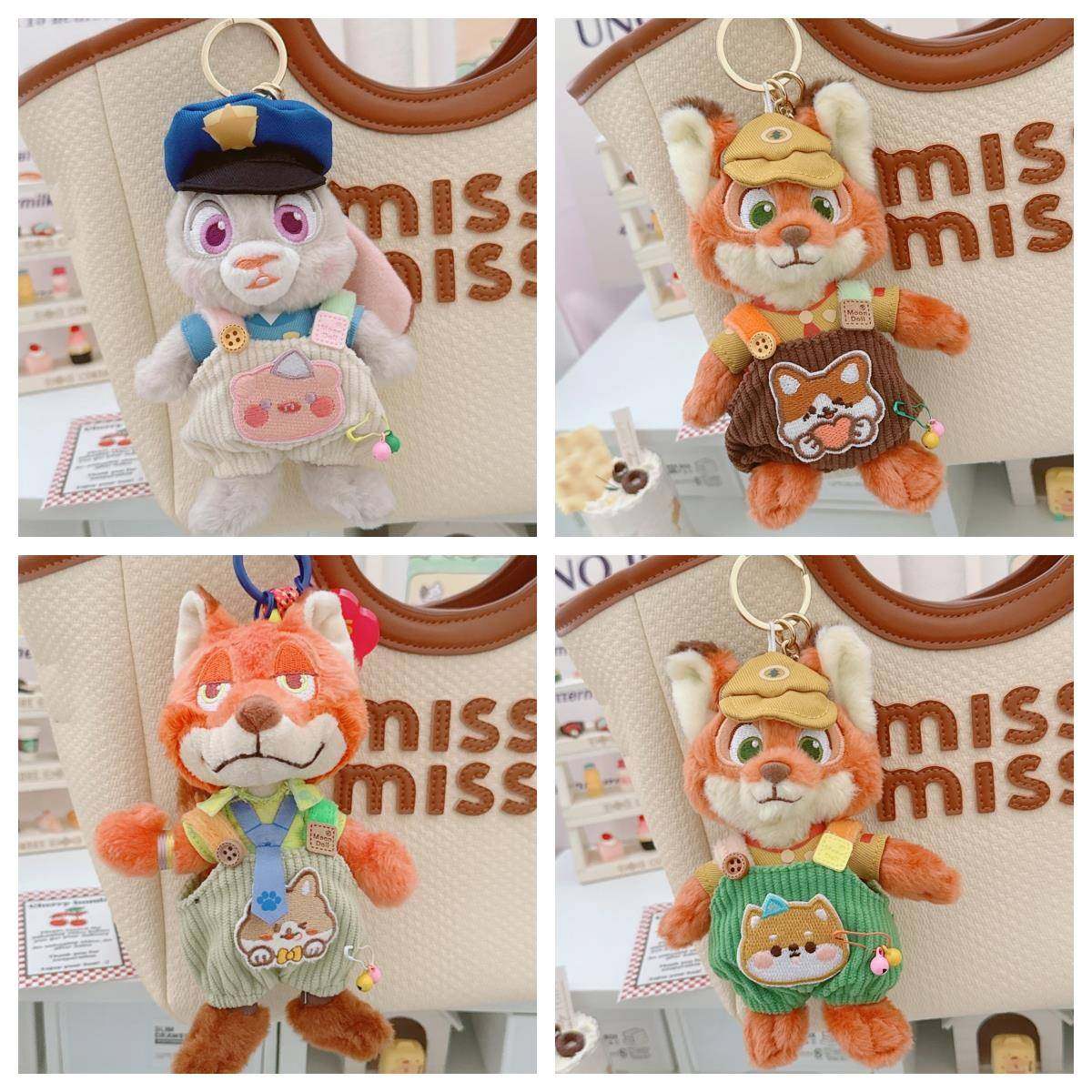 尼克小狐狸挂件娃衣服卫衣朱迪钥匙扣套装背带裤,模玩/动漫/周边/娃圈三坑/桌游,棉花娃娃/毛绒玩具娃衣,淘宝优惠券,粉丝福利购,淘宝优惠卷