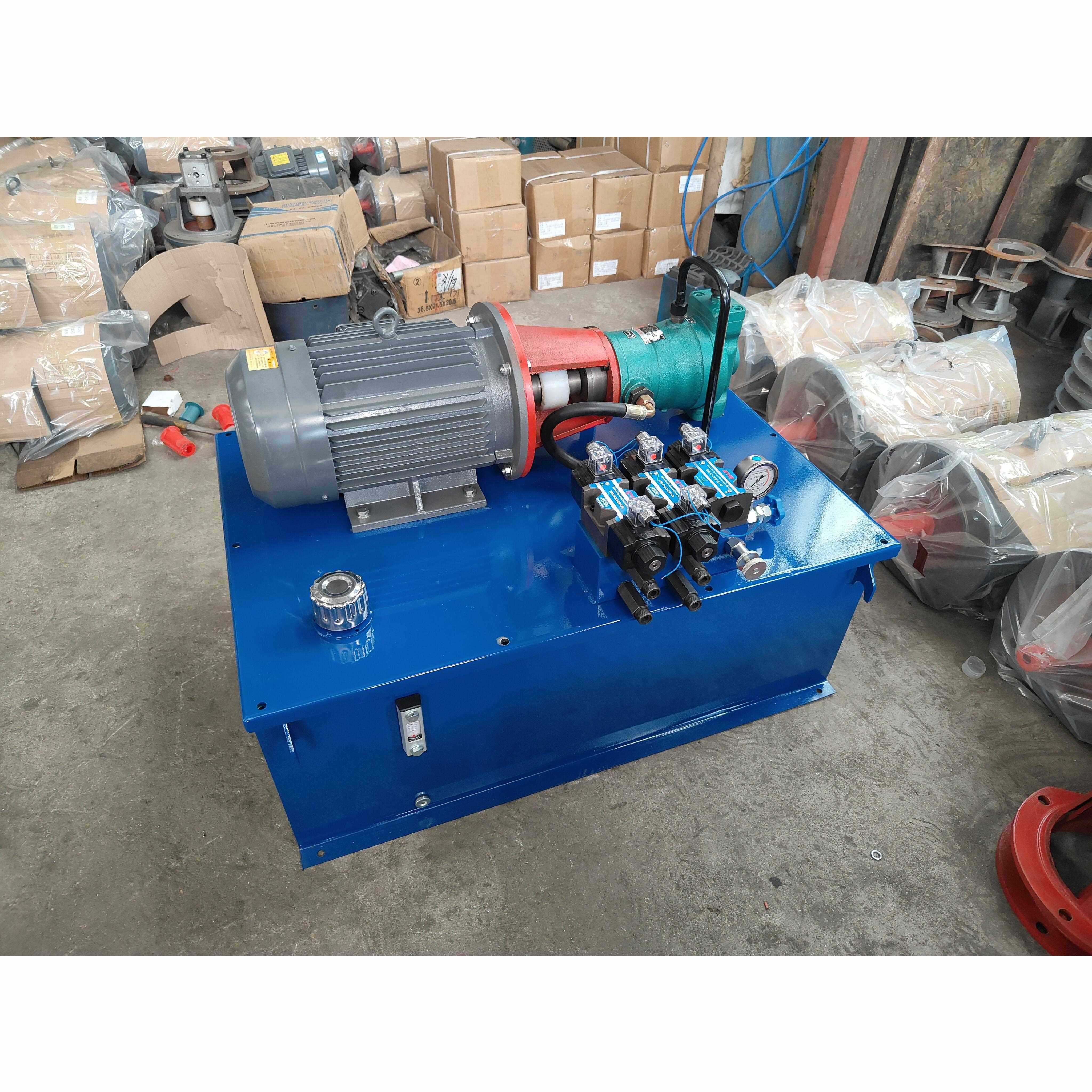 液压站液压系统总成7.5kw液压站电磁阀/手动变量柱塞泵/31.5兆帕