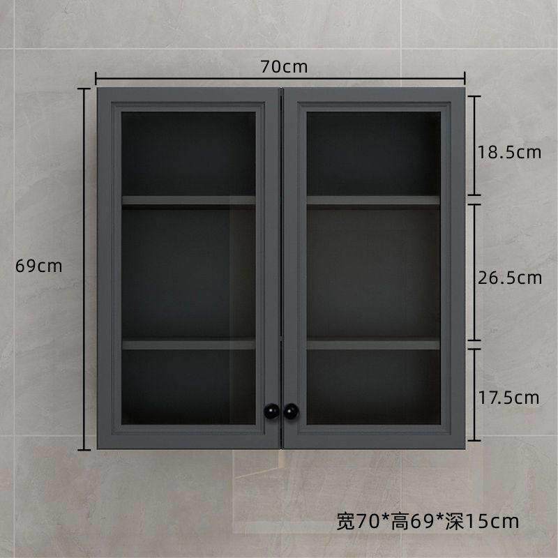 清仓防水太空铝吊柜墙壁柜浴室挂柜阳台储物柜卫生间墙上收纳柜