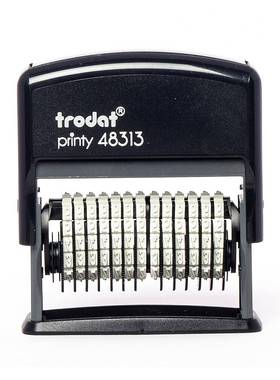 卓达印章/printy 48313/Trodat/回墨印 可调日期外壳材料