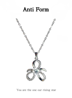 Anti Form[灵巧系列]蝶梦项链女小众轻奢原创蝴蝶结百搭生日礼物