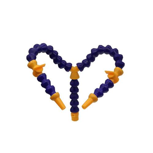 Y型分叉冷却管POM塑料竹节万向管磁座机械喷嘴双开关蛇形曲管水管