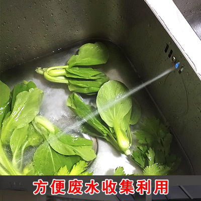 净水器废水回收利用装置/菜盆溢水口废水回收/二代防返味配件