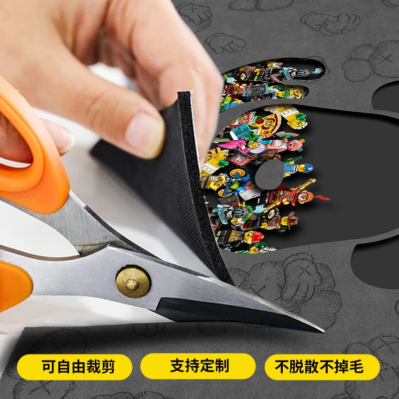 L形高级感厨房地垫硅藻泥吸水吸油防滑可擦免洗防油耐脏好打理