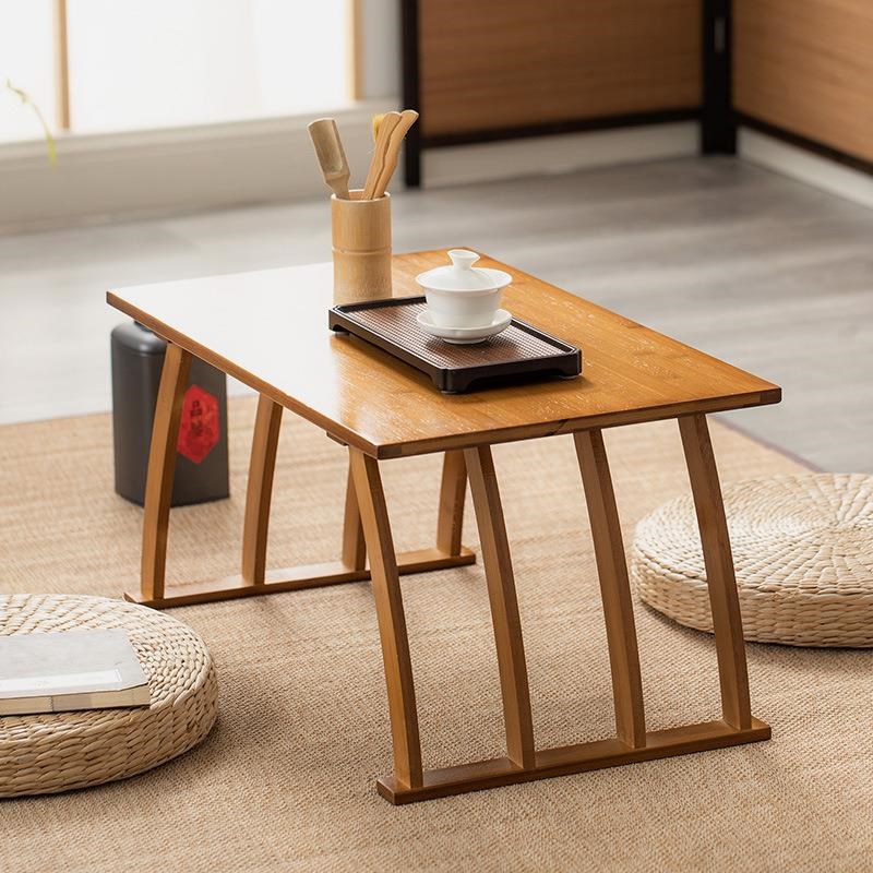 茶几榻榻米小桌子飘窗卧室坐地阳台实木中式国学桌禅意矮桌炕桌