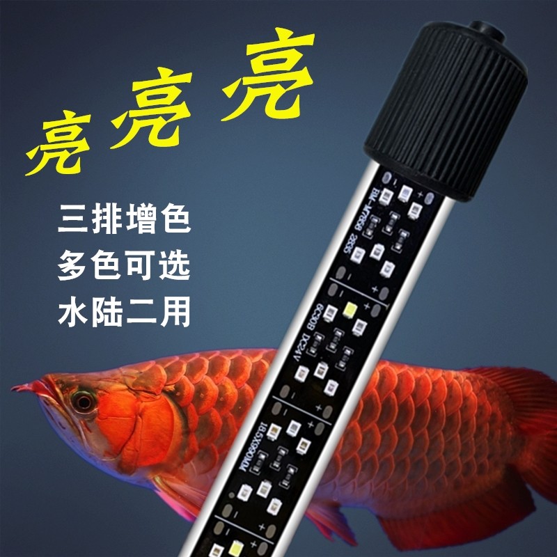 防水T8高亮LED鱼缸照明灯水草灯罗汉锦鲤鹦鹉金龙鱼专用潜水灯管,宠物/宠物食品及用品,照明器材,淘宝优惠券,粉丝福利购,淘宝优惠卷