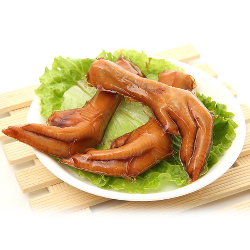 现货杨记五香卤味鸡爪35g多味泡椒凤爪鸡脚肉类熟食休闲零食解馋