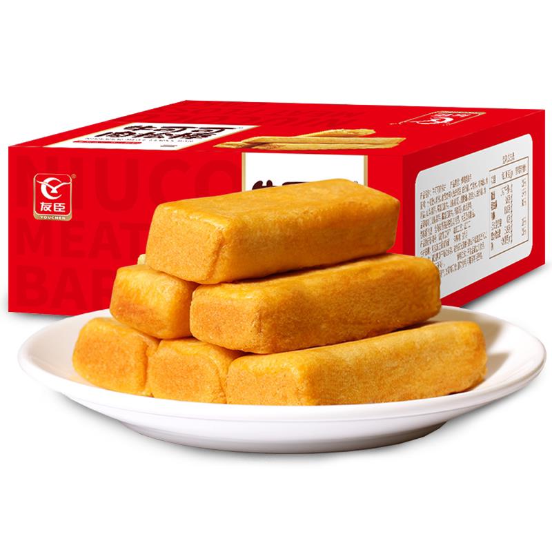 现货友臣金丝肉松棒网红零食传统糕点面包营养早餐休闲食品学生肉