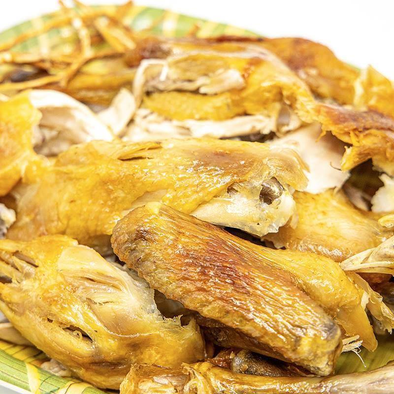 现货广东河源正宗客家特产五指毛桃香鸡500g即食零食詹氏熟食送礼
