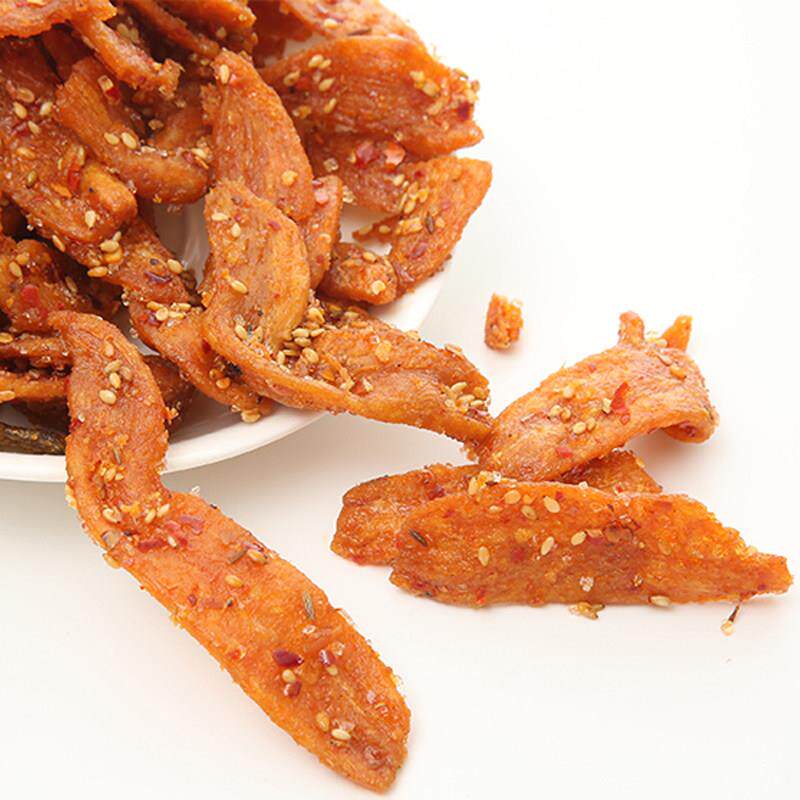 现货天财素辣子鸡甜辣味素北京烤鸭香辣麻辣膨化豆制品8090怀旧小