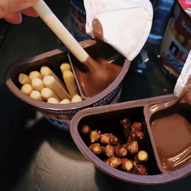 新货进口nutella榛子巧克