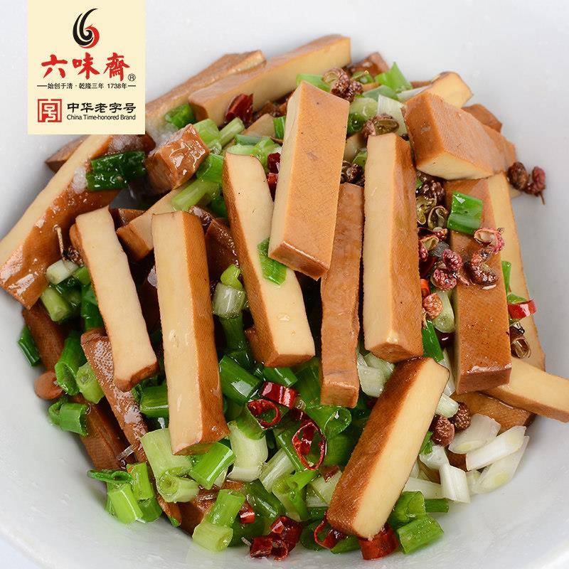 现货小豆干六味斋香干豆腐干豆制品卤制豆干小零食小吃山西特产6