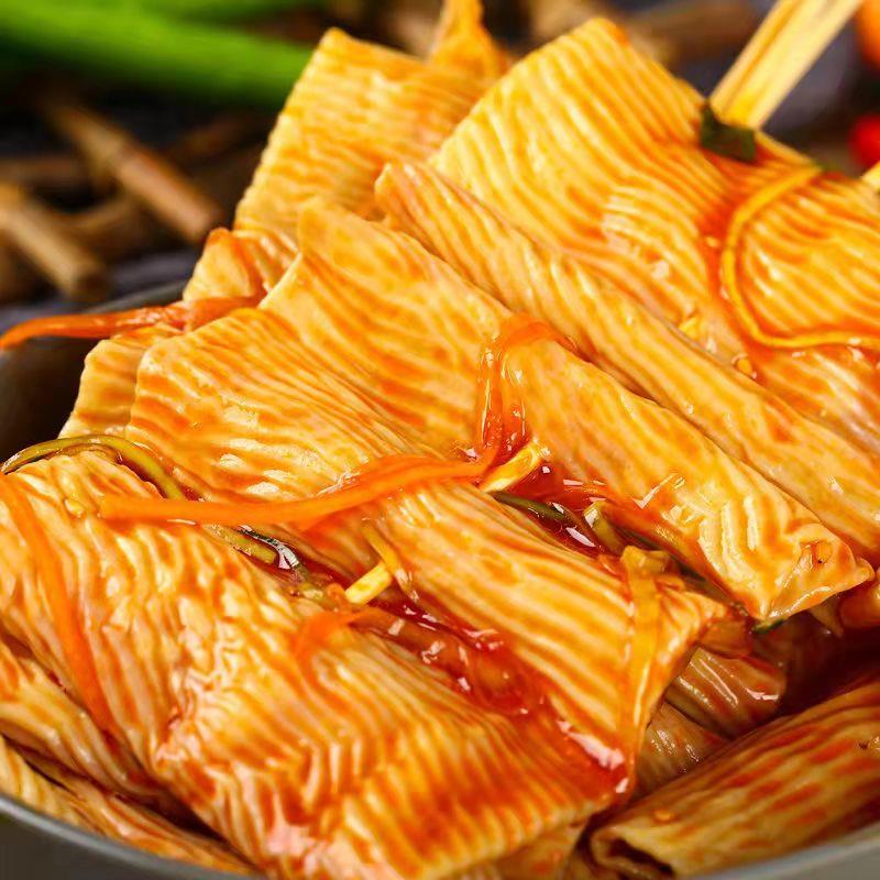 现货豆皮串豆干串100串豆制品半成品食材关东煮串串麻辣烫烧烤麻