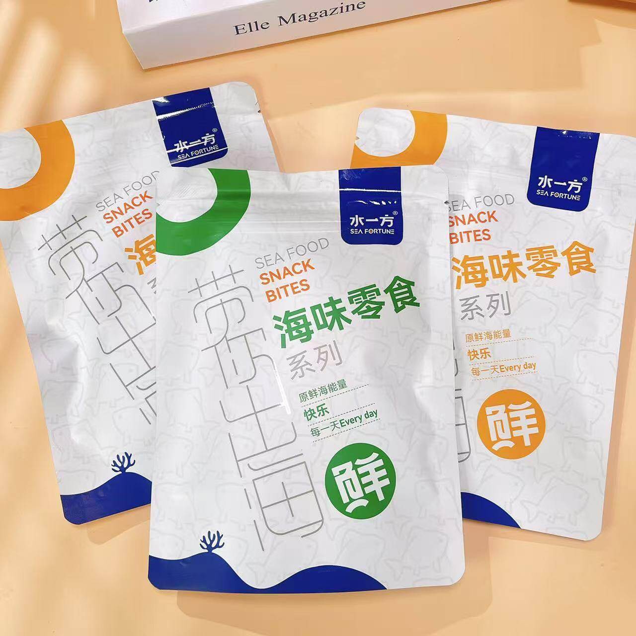 现货水一方明太鱼丝安康鱼条鱿鱼耳丝即食海味零食大连特产休闲食