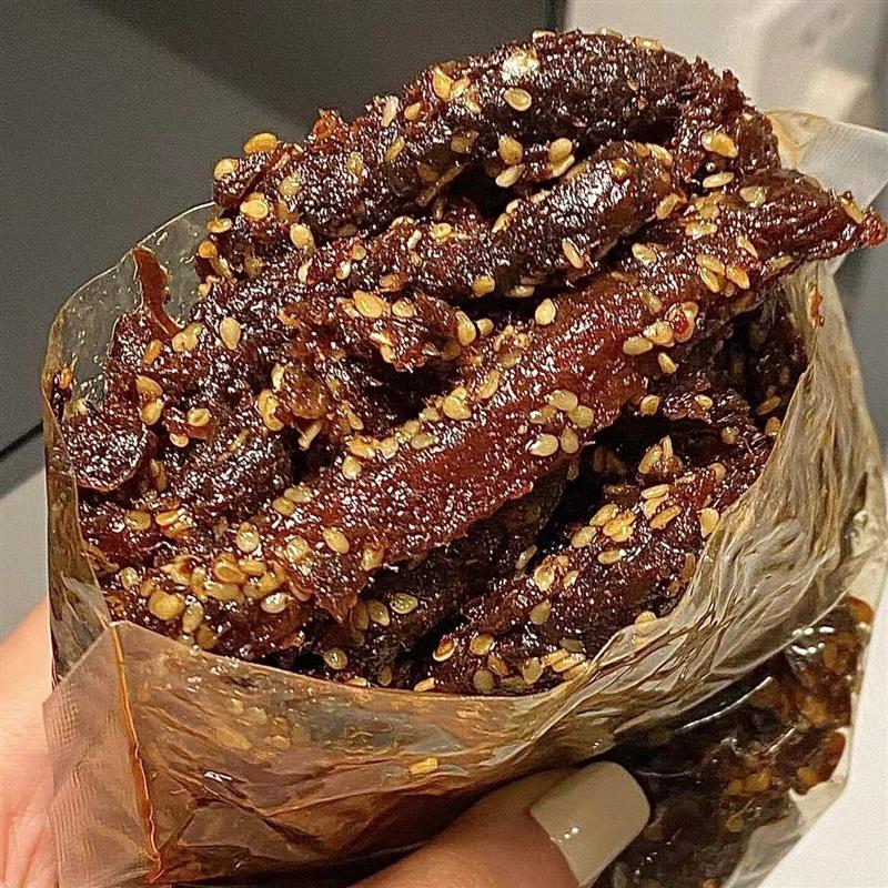 新货藤椒牛肉四川冷吃麻辣五香牛肉条手撕牛肉脯即食熟食零食