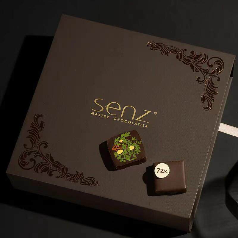 新货心之SENZ高颜值手工夹心巧克力礼盒新年送男女友浪漫仪式