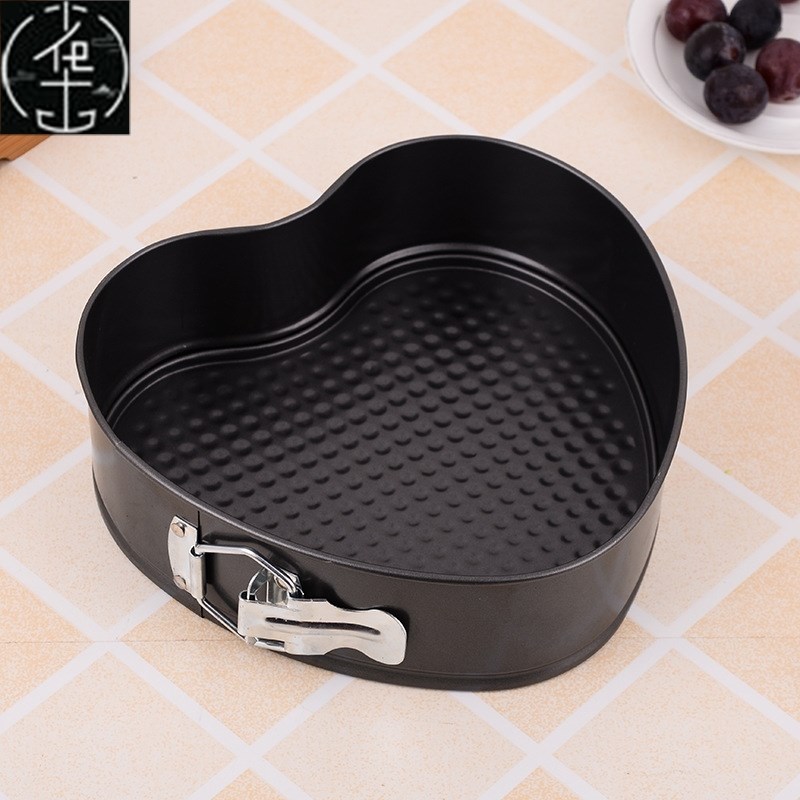 3pcs Cake Pan Metal Baking Cake Mold Round HearYt 蛋糕烤盘