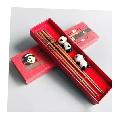 New Chinese style chopsticks CBhina panda souvenir Gift Set