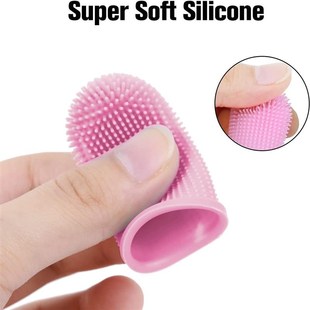 Bre Teeth aSuper Soft Pet Dog Cleaning Toothbrush Finger Bad