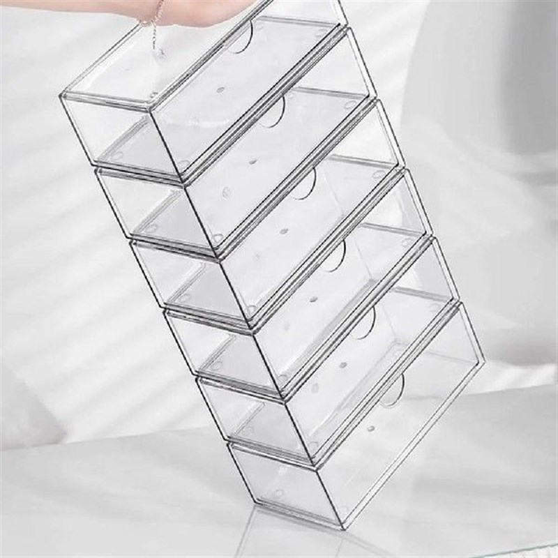 Sturdy Stacking Glasses Organizer Visible Eyegl.asses