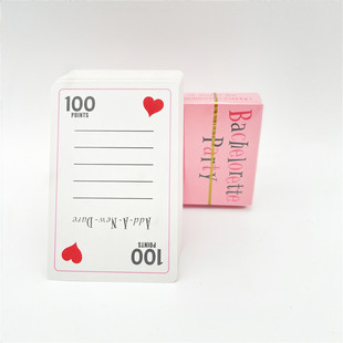 Game Cards Party Hen PDisposable Fun Bachelorette