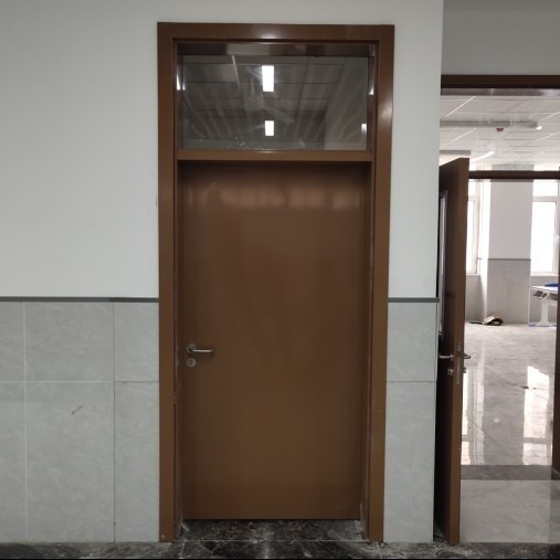 森工镀锌单开亮窗隔音保温门