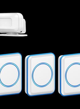 欢迎光临感应器店铺进门语音迎宾报警感应门铃超市商品防盗感应器