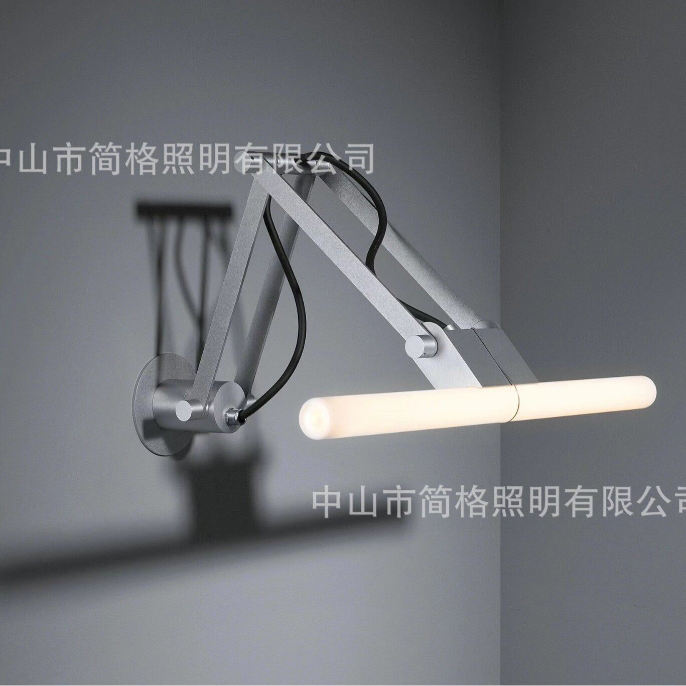 可折叠伸缩壁灯卫生间浴室柜专用镜柜灯现代简约镜前补光灯