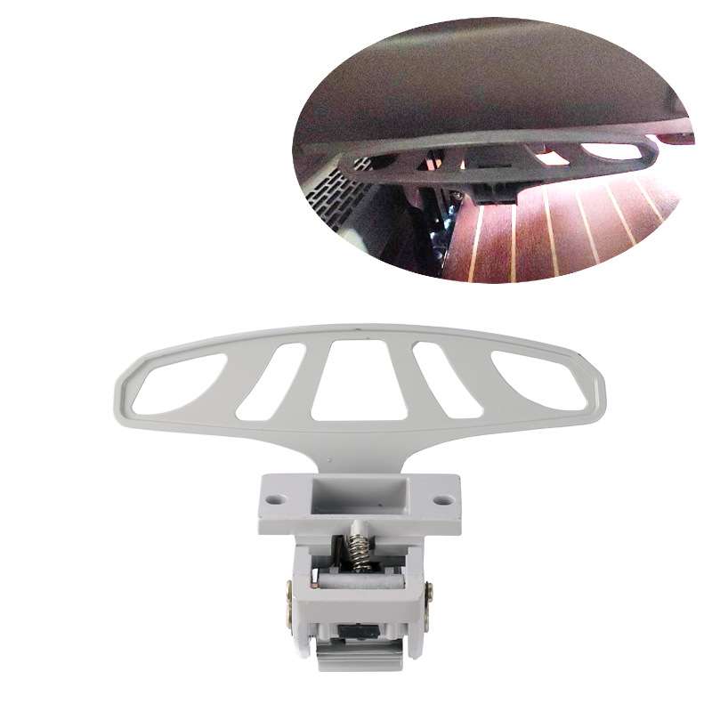 大巴车座椅后部脚蹬可折叠不锈钢全车改装套件部件脚蹬客车座配件