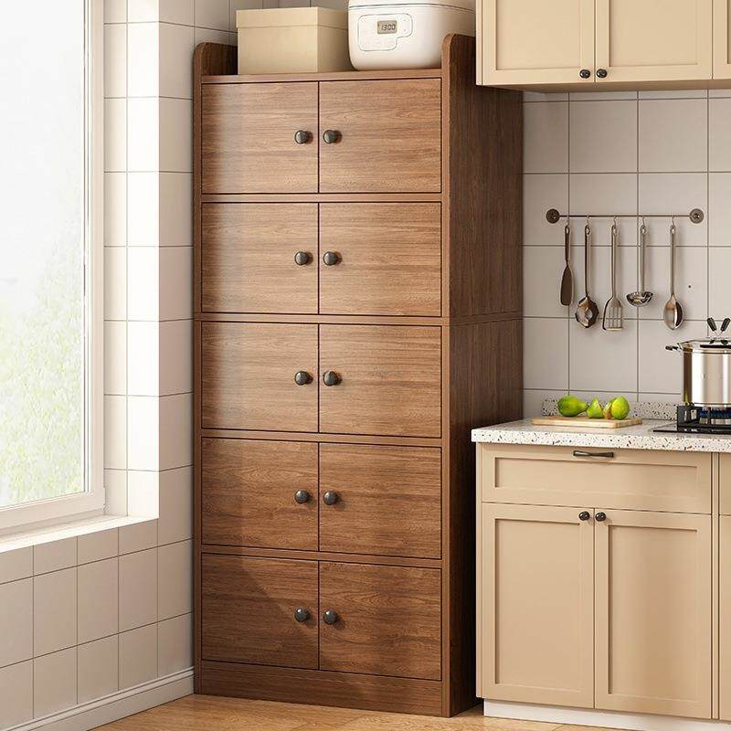 餐边柜厨房置物架多功能家用多层烤箱微波炉架防尘橱柜落地收纳柜