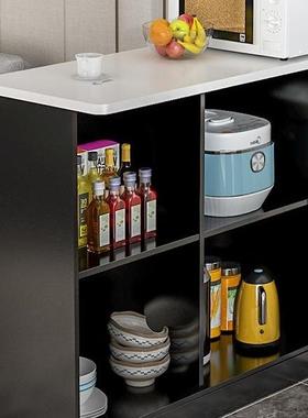 家用吧台客厅厨房玄关柜隔断柜多功能餐边柜双面小户型靠墙高脚桌