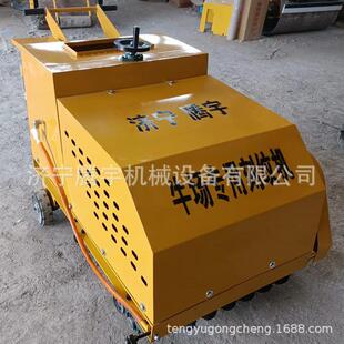 内蒙古奶牛场水泥路面刻纹机牛场地面刻槽机养殖场路面开槽机