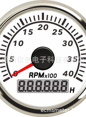 网销ECPC系列52MM指针转速表4000RPM1-300内速比可调