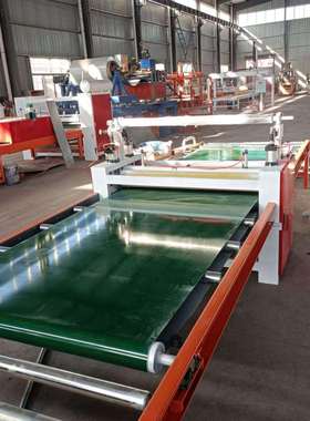 不锈钢板铝单板贴保护膜木饰面油漆大板覆膜机钢制防火门压膜机