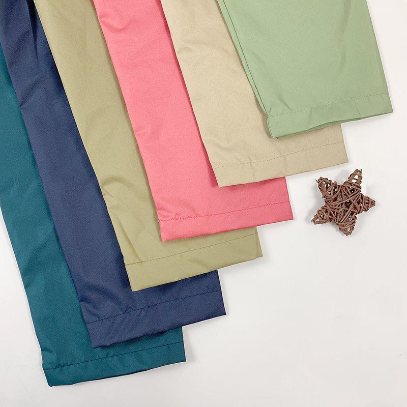 F*日韩素色成人时尚雨衣户外旅游易收纳便携式一甩即干防水衣